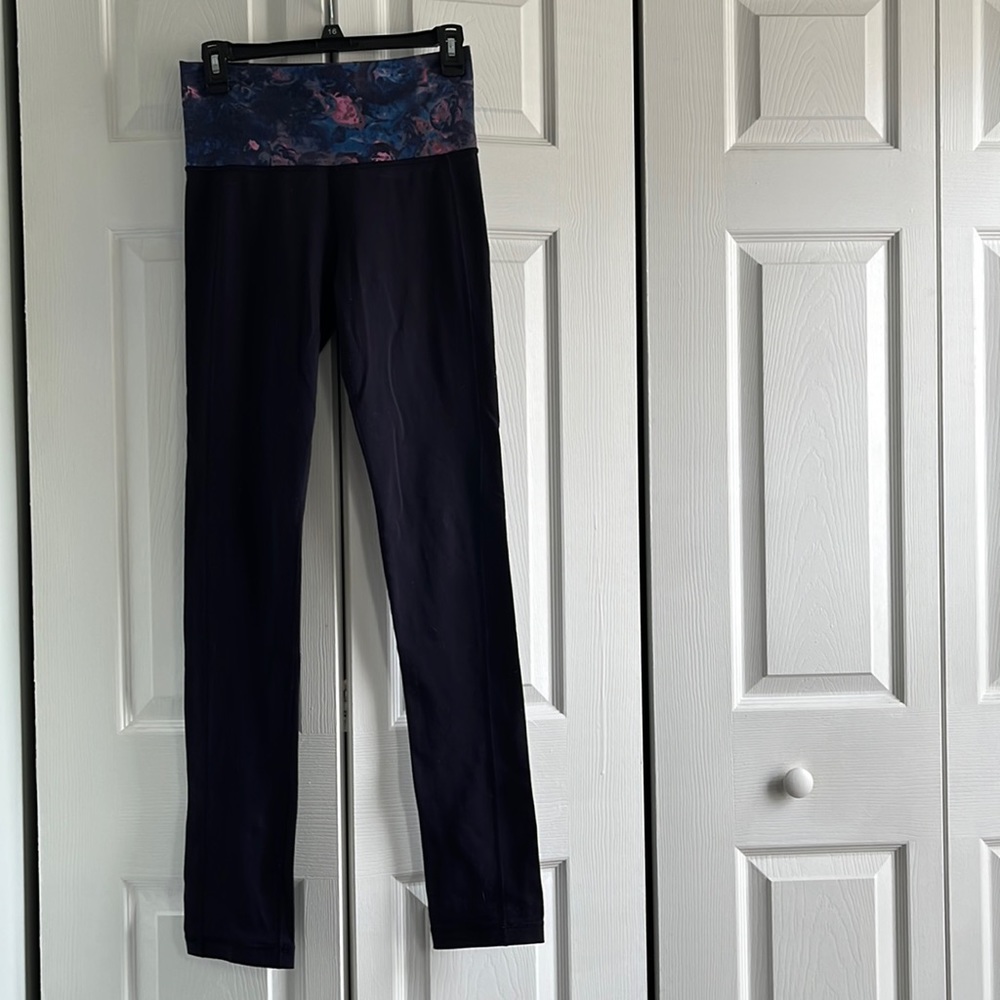 Lululemon High Waisted Straight Leg Legging
